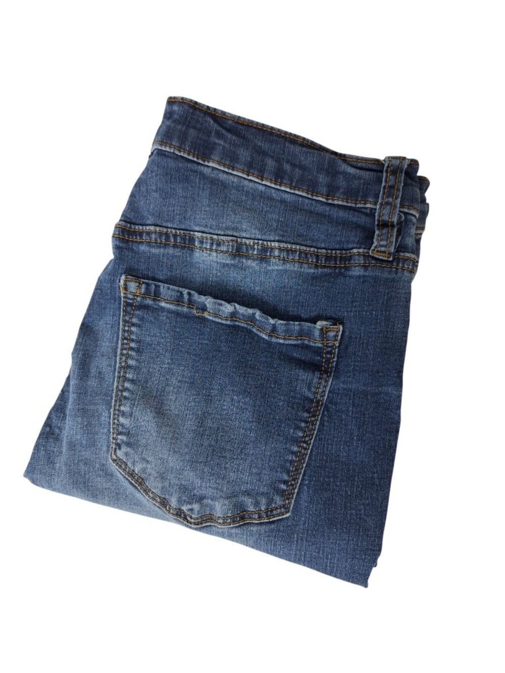 Fashion Nova High Rise Skinny Jeans Dark Wash Stretchy Denim Size 7